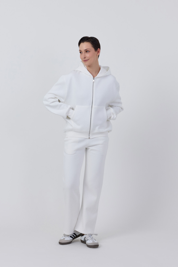 Fermuarlı Basic Ziphoodie - 20