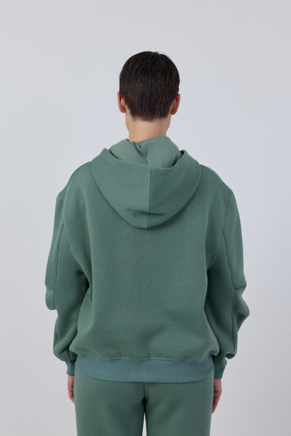 Fermuarlı Basic Ziphoodie - 29