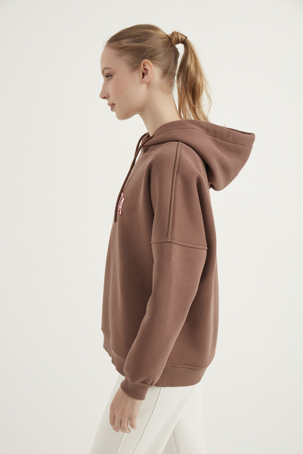 Kadın Sweatshirt Baskı Detaylı - 14