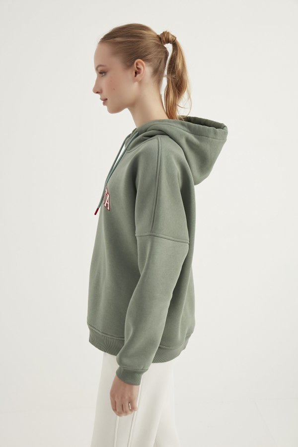 Kadın Sweatshirt Baskı Detaylı - 20