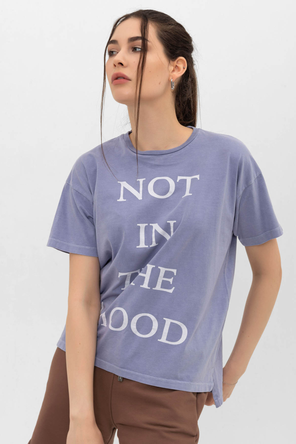 Kadın T-Shirt Not In The Mood - 7