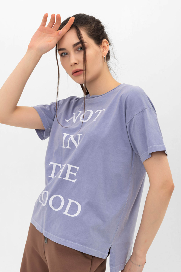 Kadın T-Shirt Not In The Mood - 10