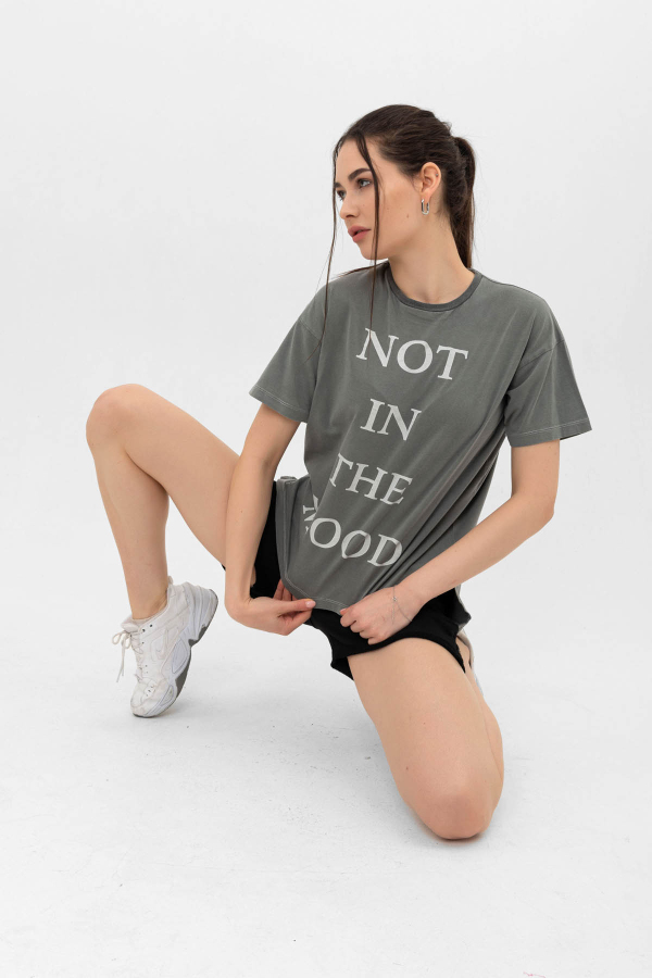 Kadın T-Shirt Not In The Mood - 34