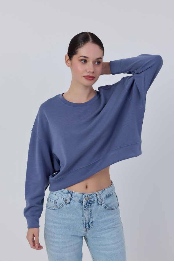 Modal Yarasa Kol Sweatshirt - 4