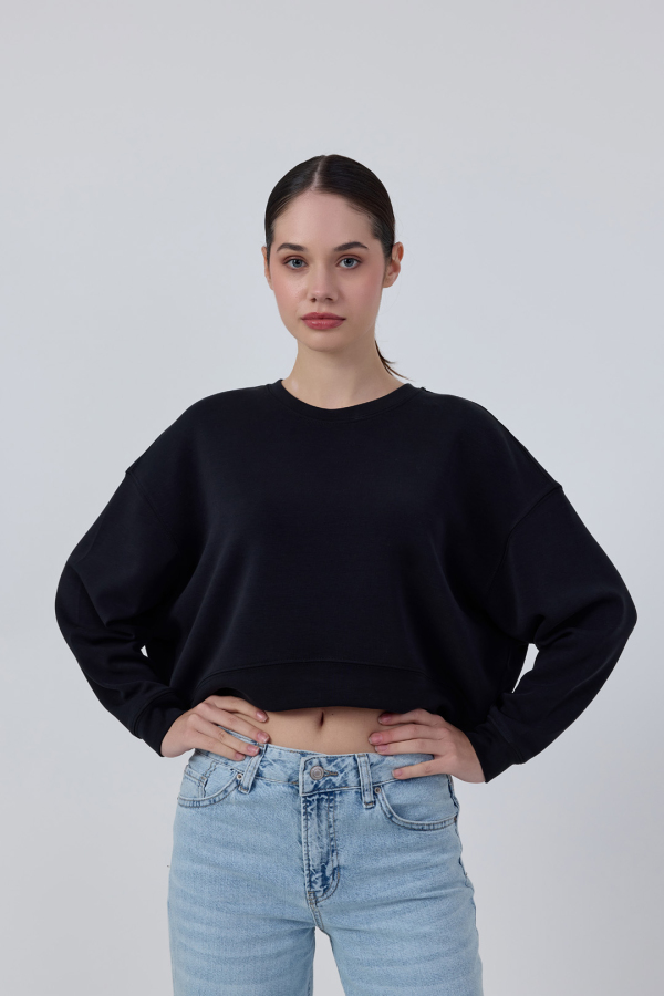 Modal Yarasa Kol Sweatshirt - 10