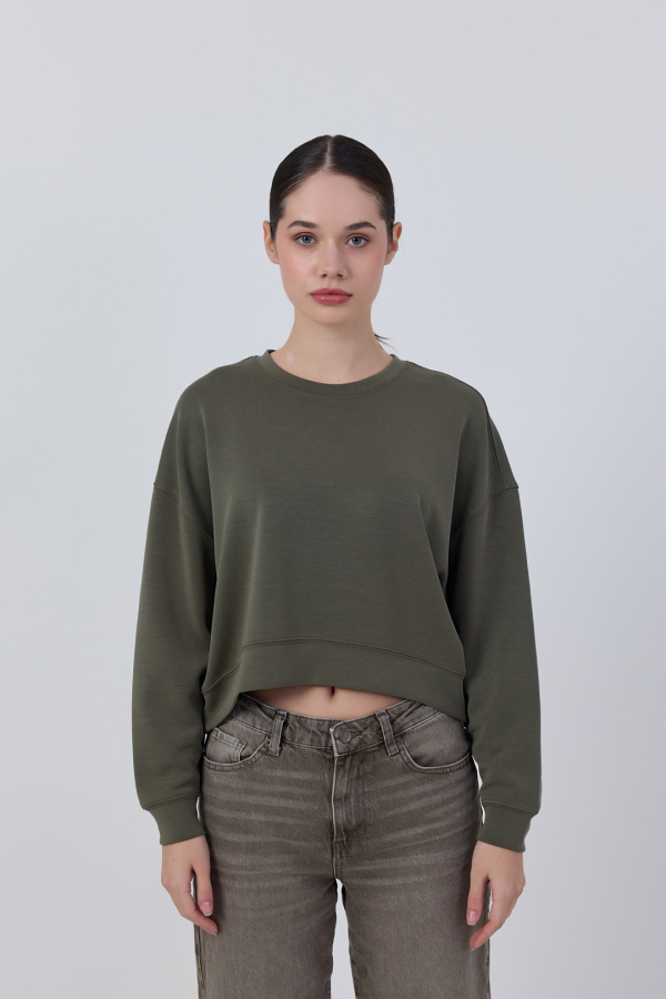 Modal Yarasa Kol Sweatshirt - 12