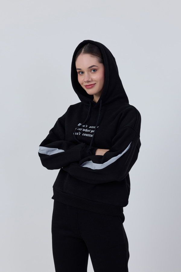 Paraşüt Detaylı Hoodie Takım - 5