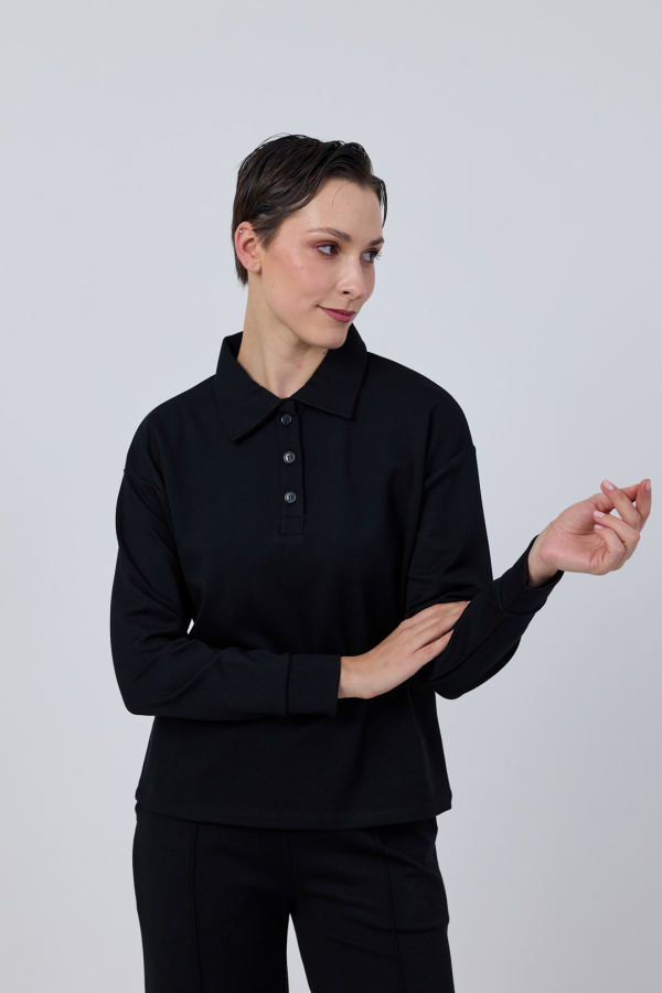 Polo Yaka Sweatshirt - 6