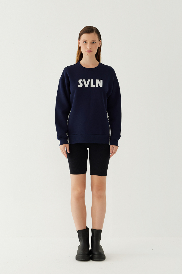 SVLN Baskılı Kadın Sweatshirt - 26